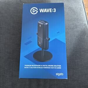 Elgato Wave 3 USB C Condenser Microphone Premium Studio Quality